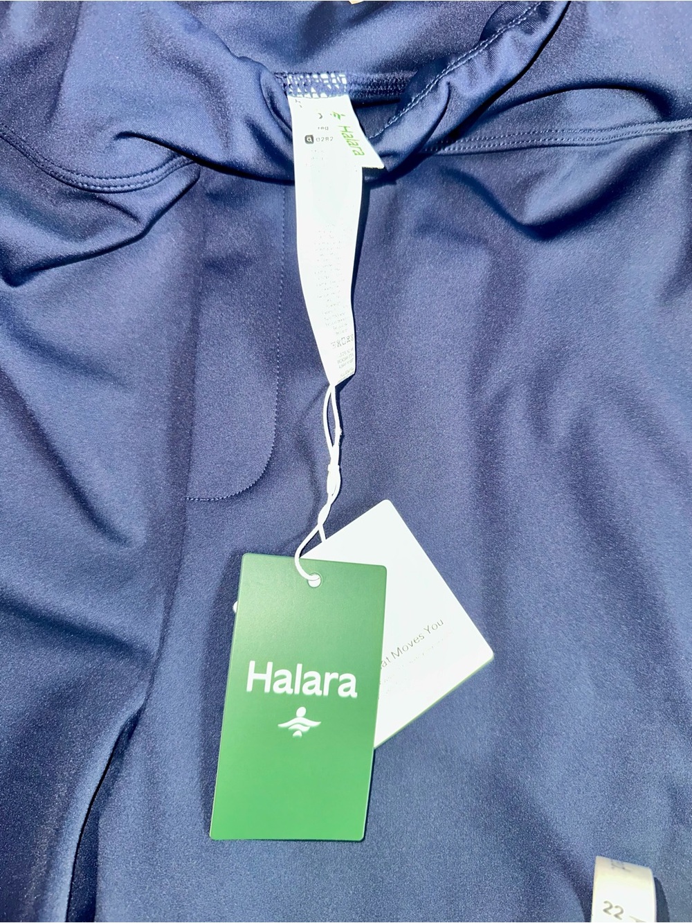 HALARA Navy Wide-Leg Pull-On Trouser - Picture 3 of 5